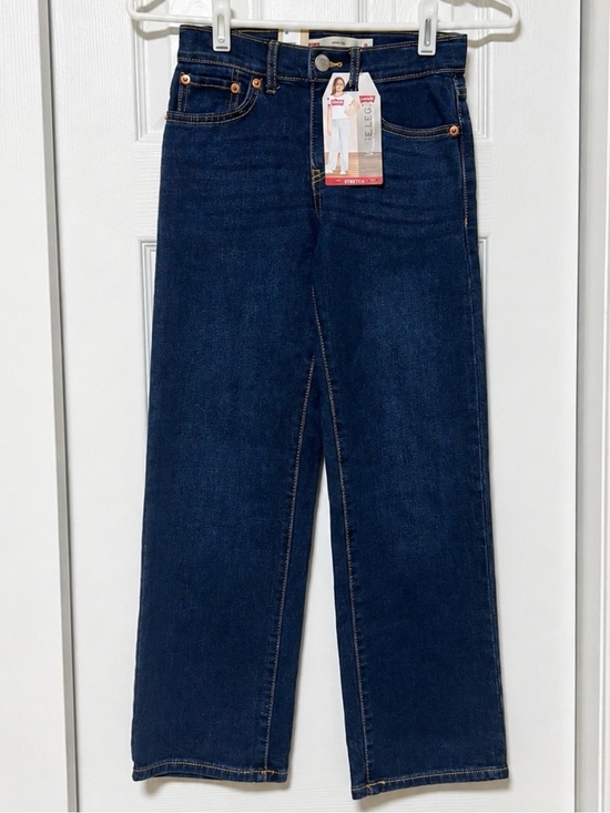Levi's Other - Levi’s Girls Wide Leg Mid Rise Stretch Jeans Size 8 NWT